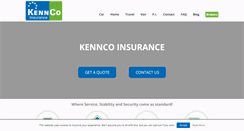Desktop Screenshot of kennco.ie