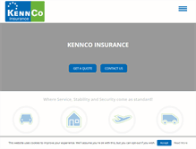 Tablet Screenshot of kennco.ie